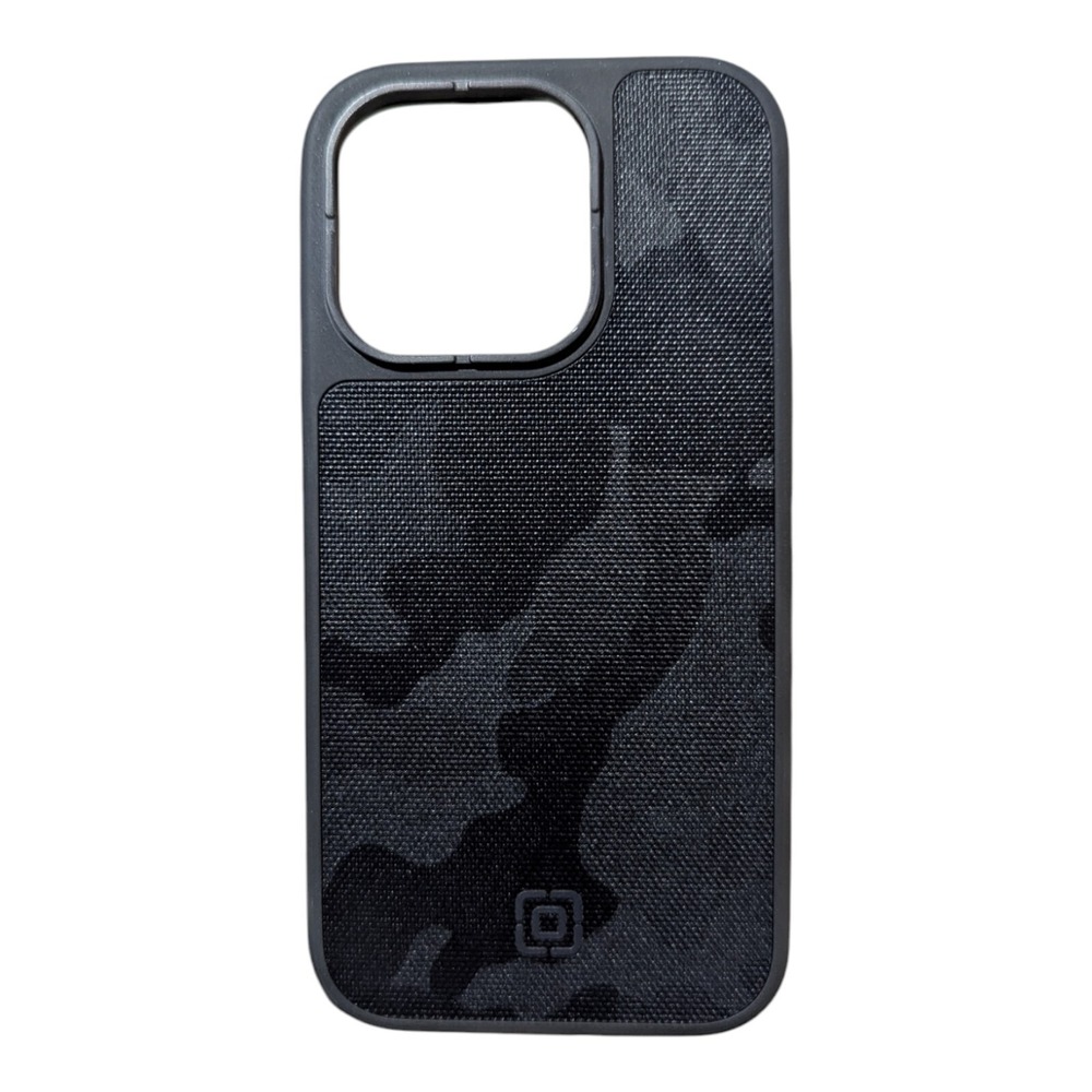 Q6. Incipio - cru. Magsafe Case with for Apple iPhone 15 Pro - Navy Camo